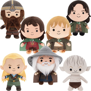 Lord Of The Rings Plush 7In 8In Asst - Lotr Plush Asst Shot - aa Global - 1LLOTR